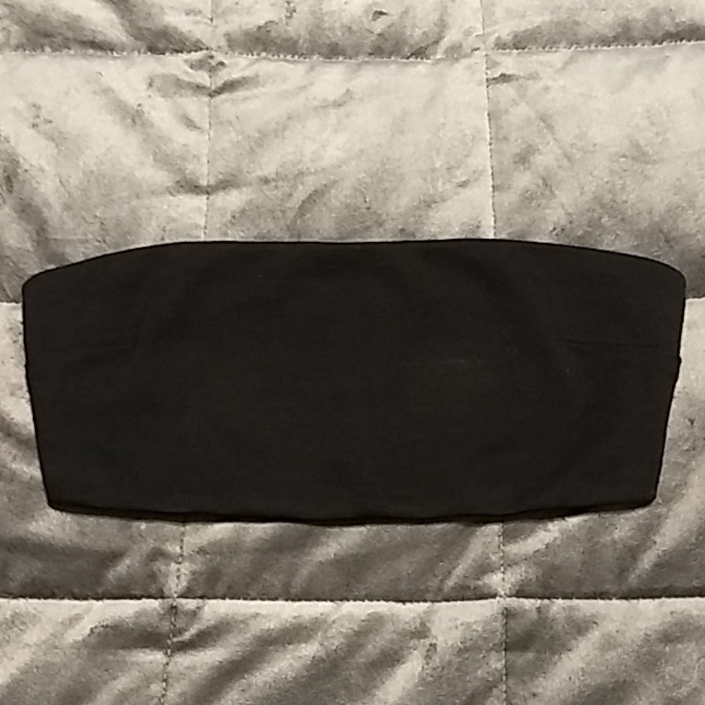 Express Ponte Knit Bandeau Top